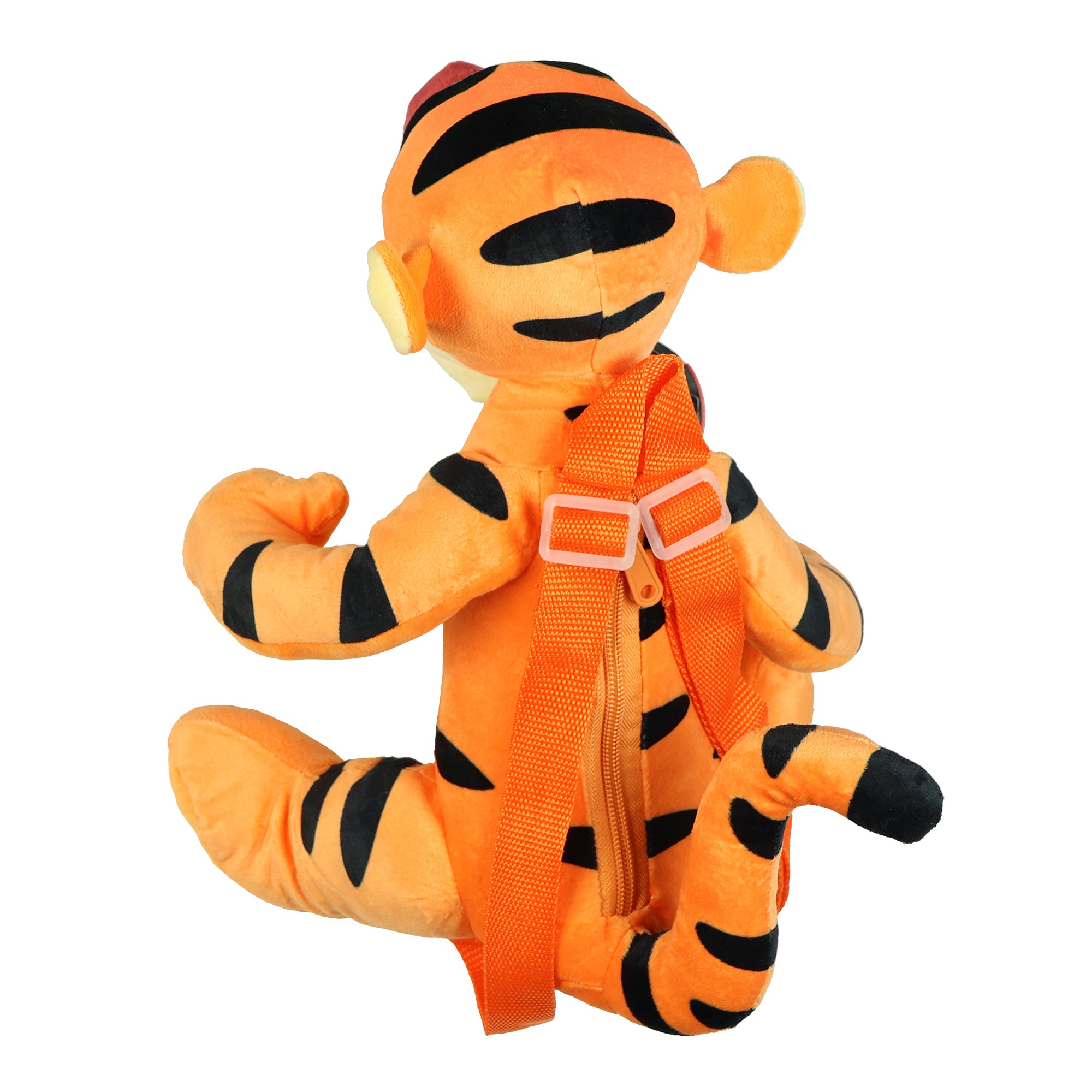 Disney Winnie The Pooh Plush Backpack Tigger Bag 13" With Adjustable Straps
