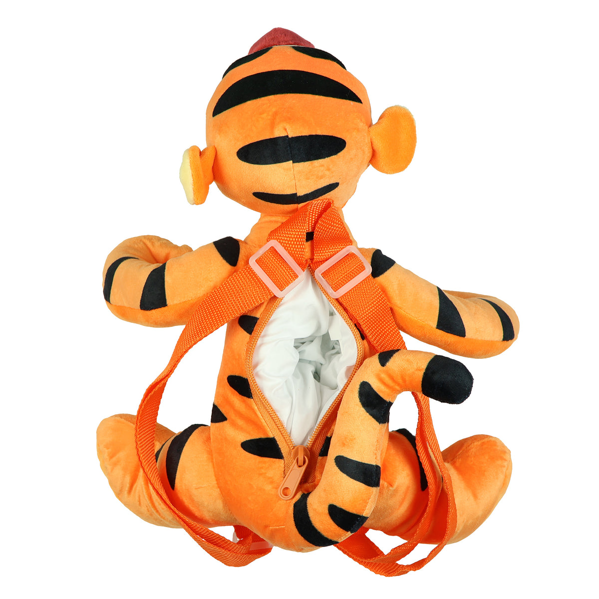 Disney Winnie The Pooh Plush Backpack Tigger Bag 13" With Adjustable Straps