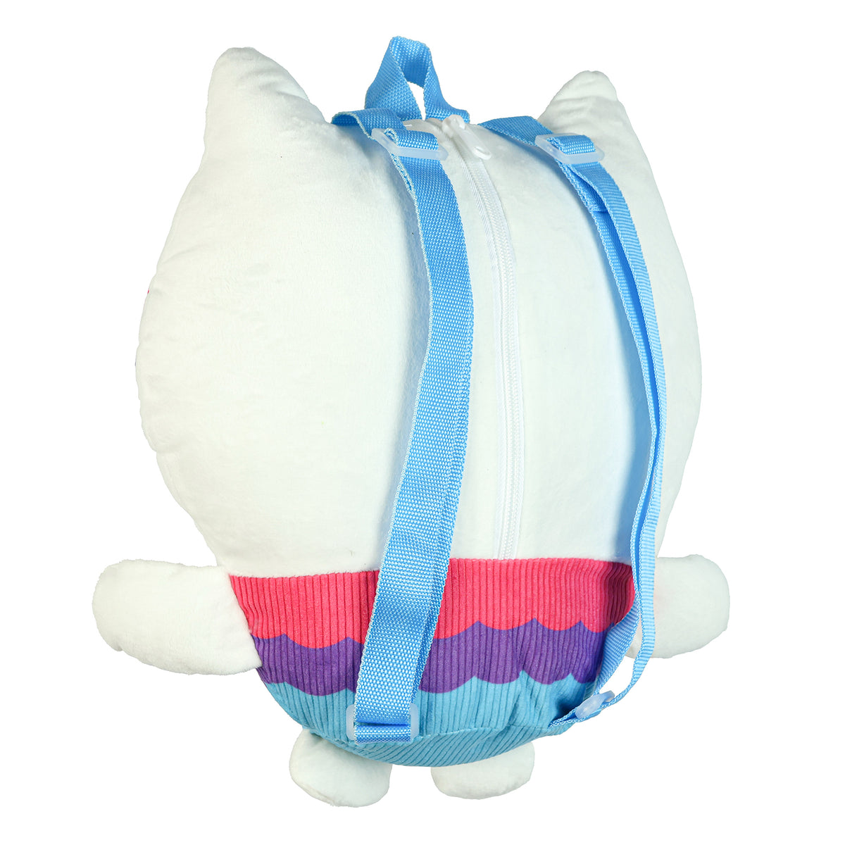 Gabby's Dollhouse Plush Backpack Cakey Cat 12" Bag With Adjustable Straps