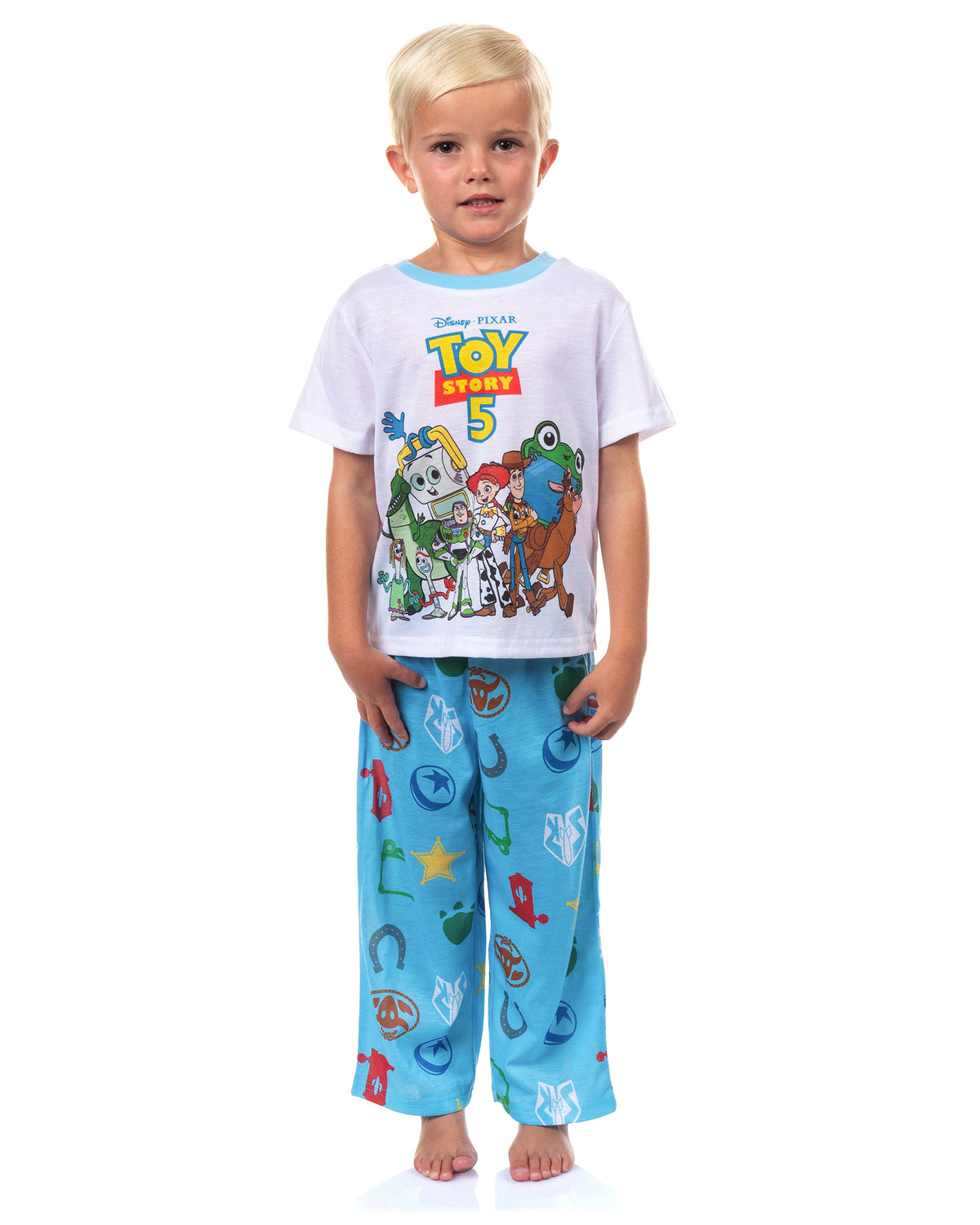 Disney Toy Story 5 Pajamas Toddler Boy's 2-Piece Sleepwear Set