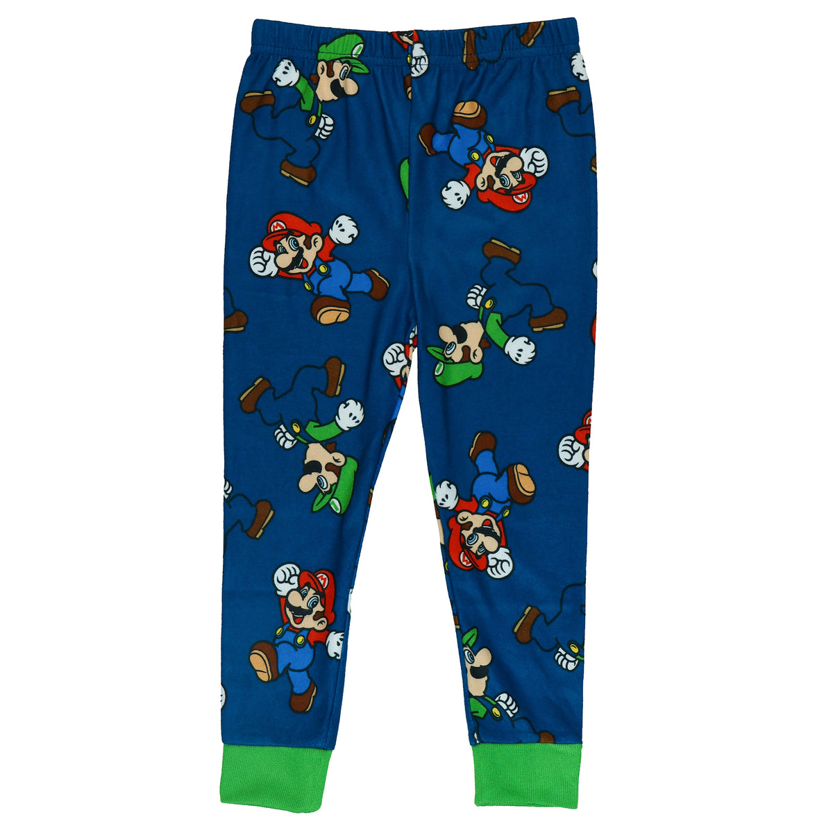 Nintendo Super Mario Pajamas Toddler Boy's Snug Fit Short Sleeve Pant Set