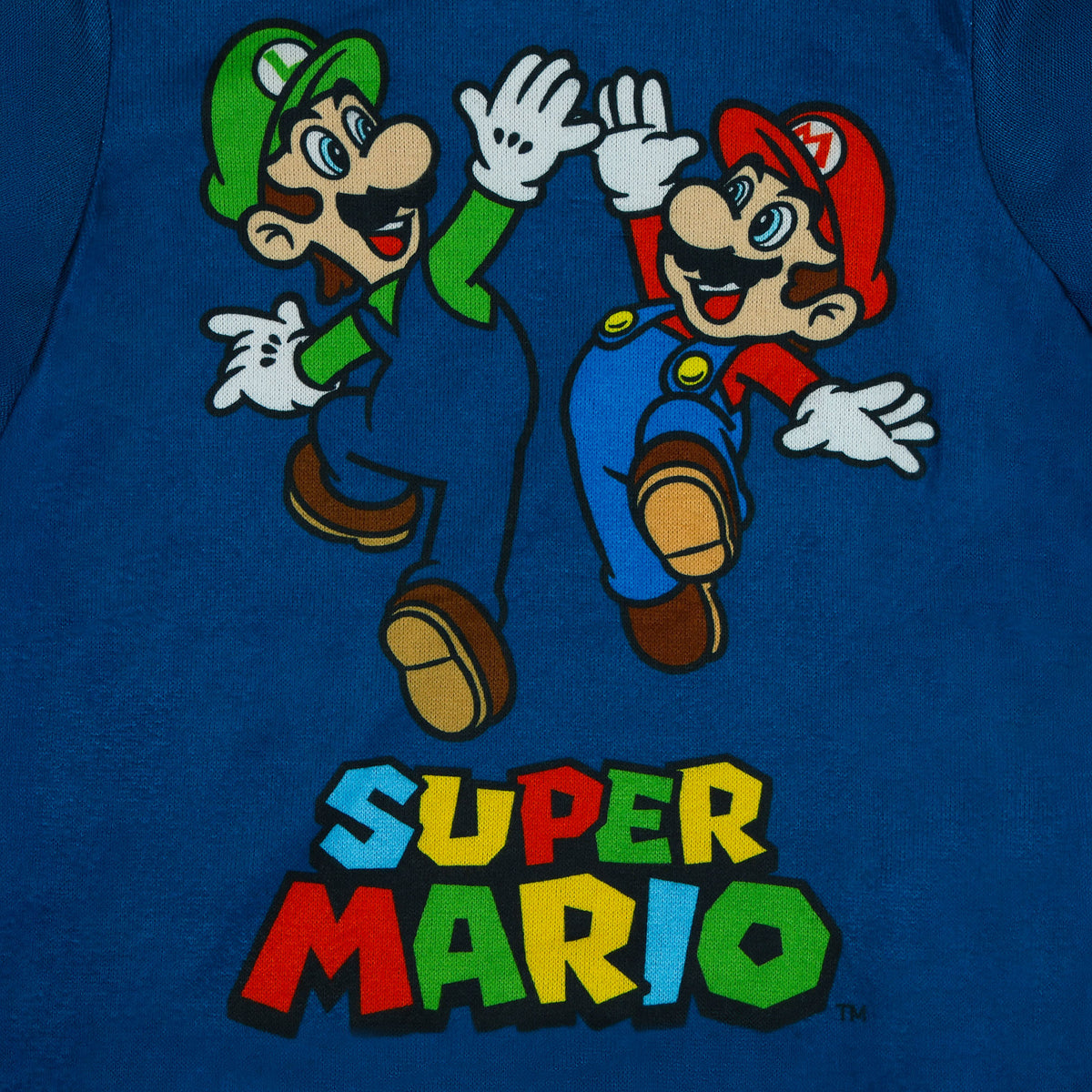 Nintendo Super Mario Pajamas Toddler Boy's Snug Fit Short Sleeve Pant Set