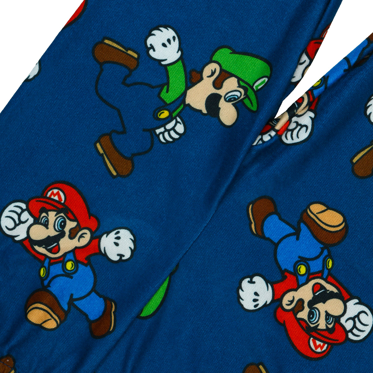 Nintendo Super Mario Pajamas Toddler Boy's Snug Fit Short Sleeve Pant Set