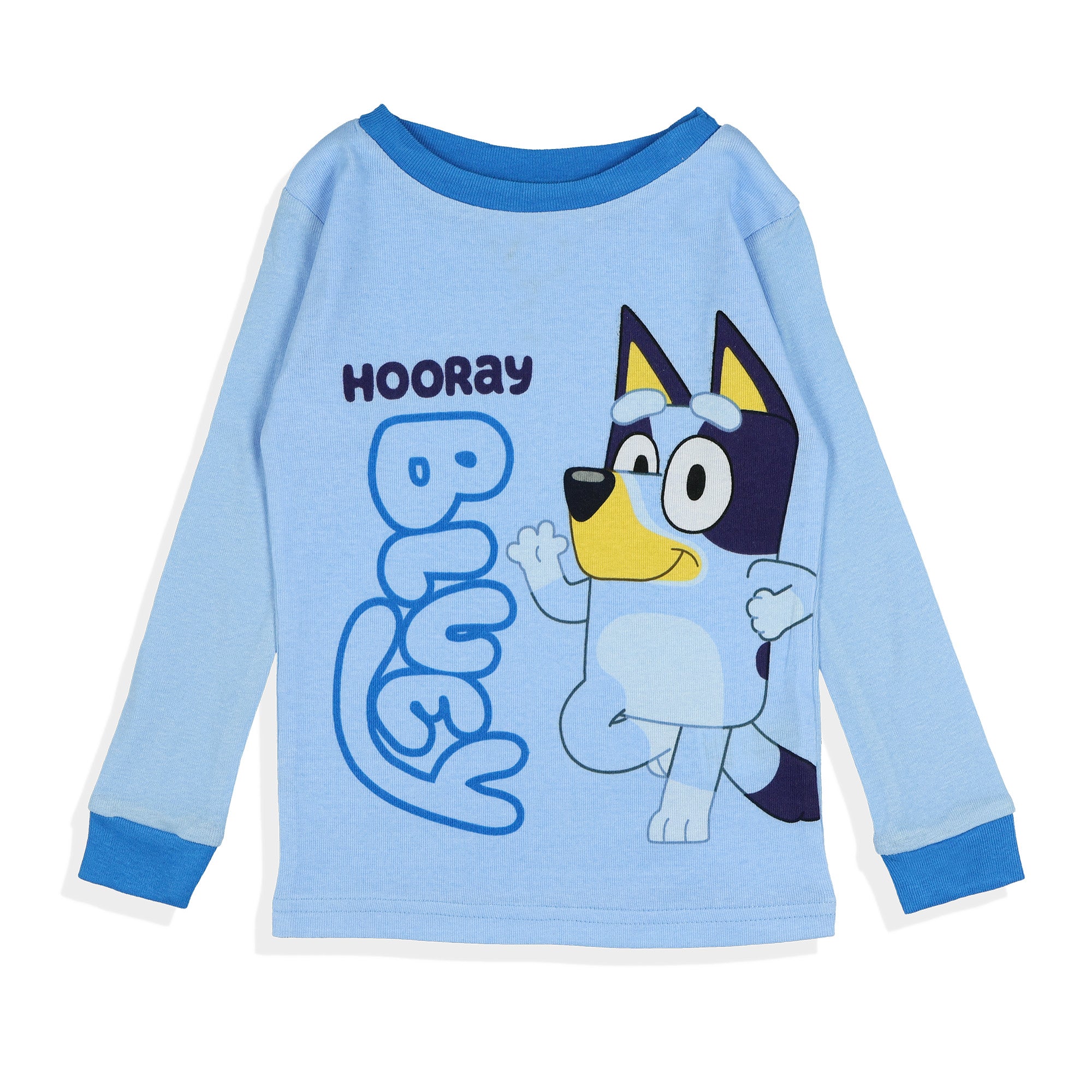 Bluey Pajamas Toddler Hooray Tight Fit 2-Piece Sleep Set 2 Pair
