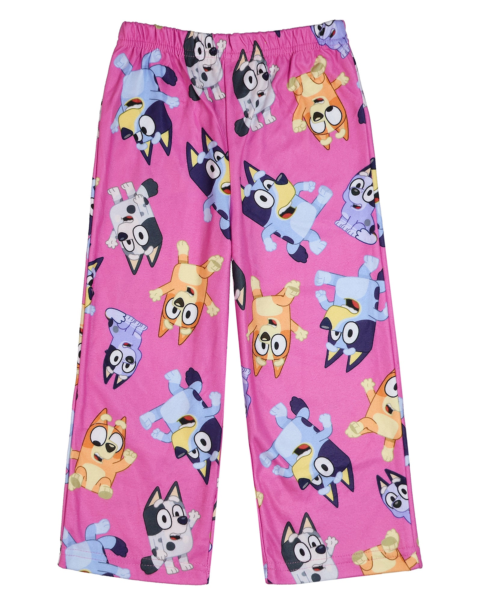 Bluey Pajamas Toddler Girl's Bingo Muffin Long Sleeve Button Up Sleep Set