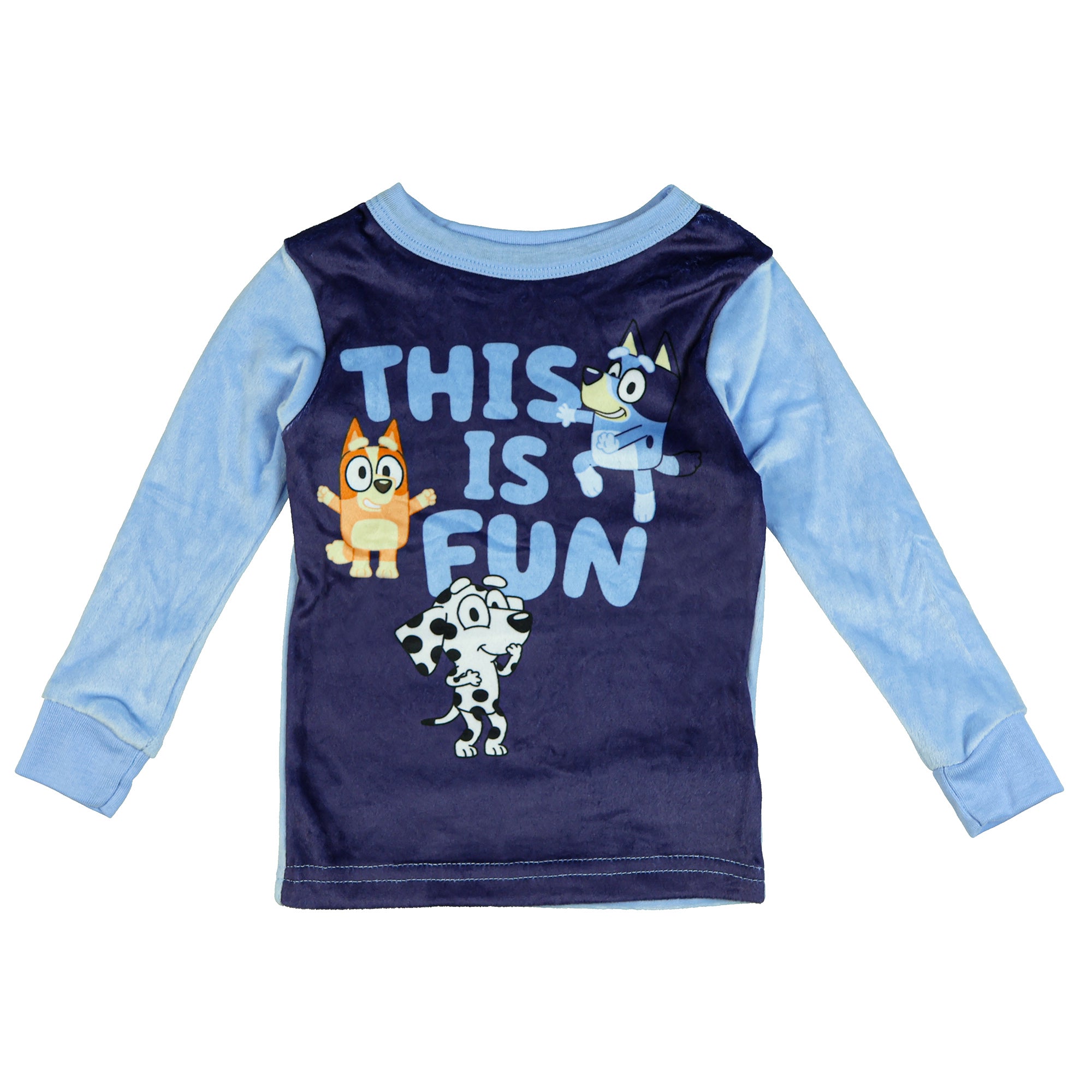 Bluey Pajamas This Is Fun Infant 2-Piece Tight Fit Sleep Set