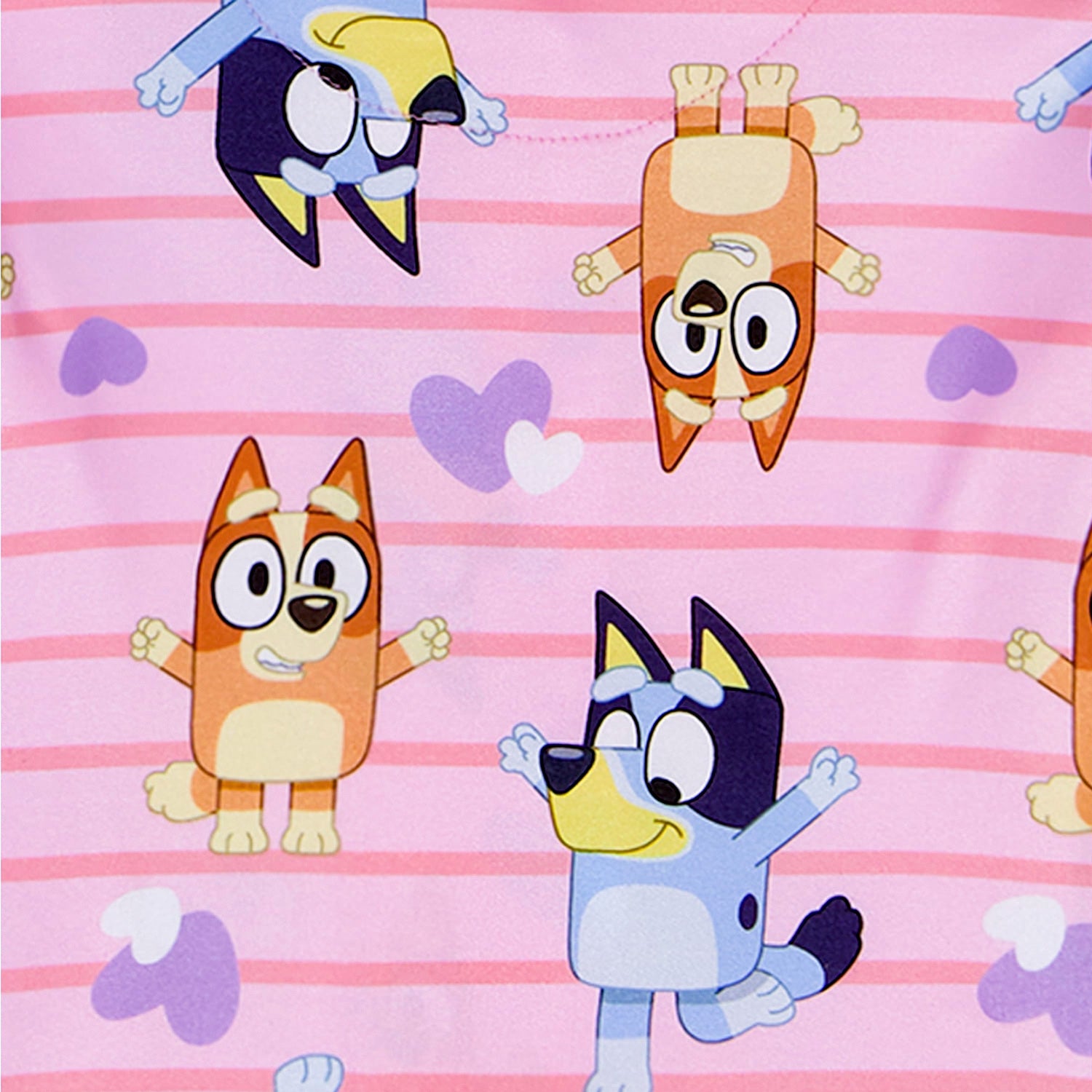 Bluey Pajamas Toddler Girl's Bluey and Bingo Short Sleeve Button Up Set