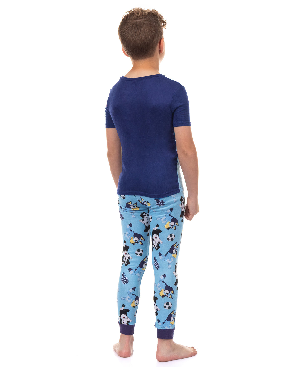 Bluey Pajamas GO BLUEY Boy's 2-Piece Tight-Fit Sleep Pajama Set