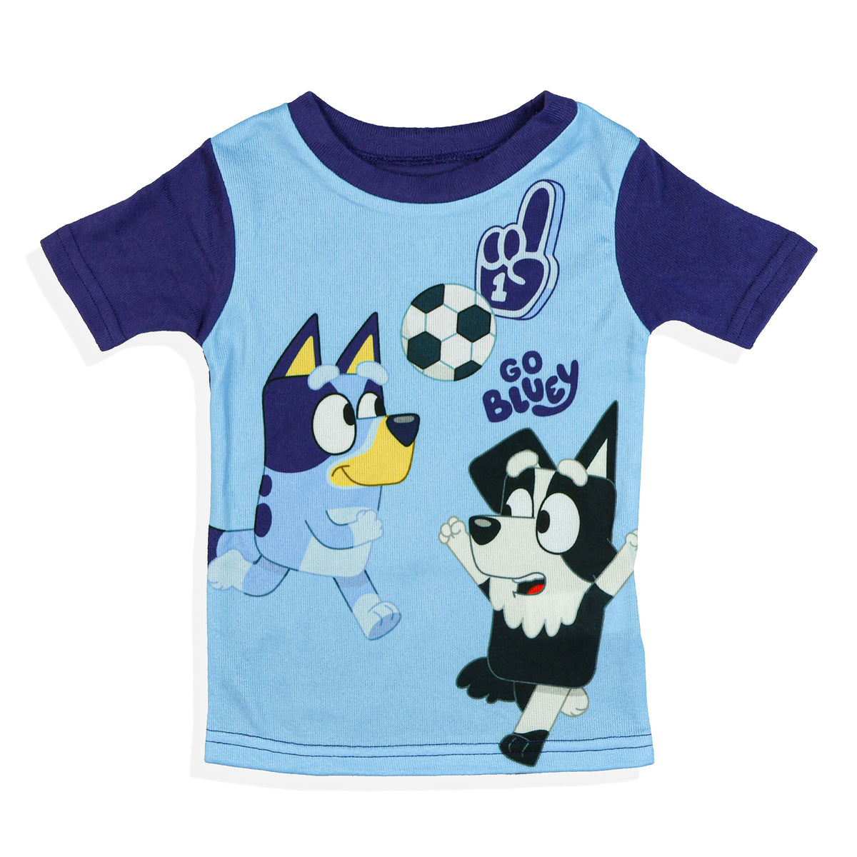 Bluey Pajamas GO BLUEY Toddler Boy's 2-Piece Tight-Fit Pajama Set