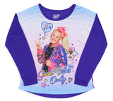 JoJo Siwa Girls' Only Shirt And Pants 2 Piece Pajama Set