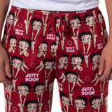 Betty Boop Pajamas Men's Blowing Kiss Poses AOP Lounge PJ Pants