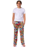 The Simpsons Lounge Pants Men's Krusty Clown Sleep Pajamas
