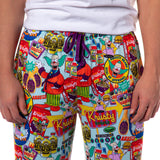 The Simpsons Lounge Pants Men's Krusty Clown Sleep Pajamas