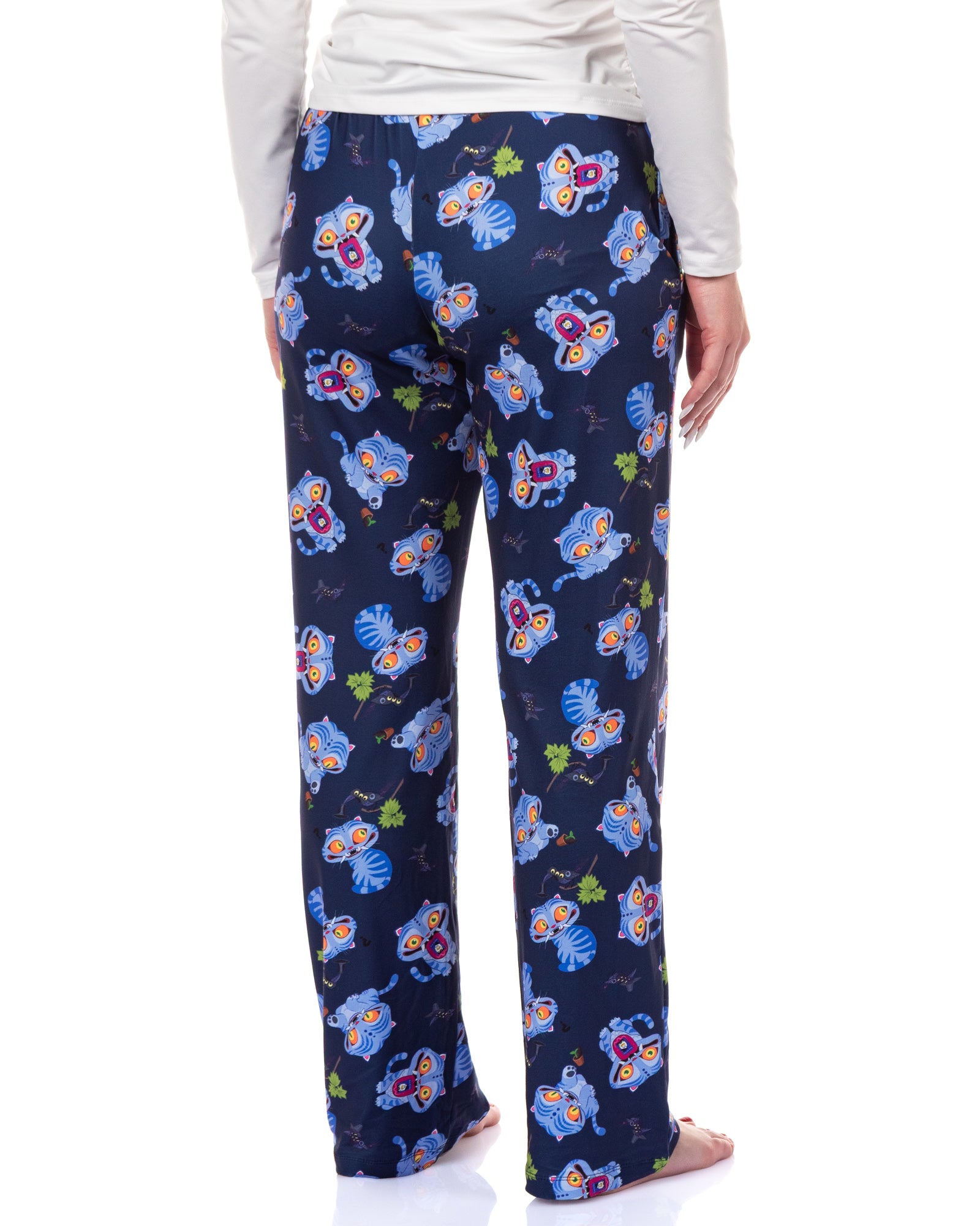 K-Pop Demon Hunters Pajama Pants Women's Derpy and Sussie Chibi Toss