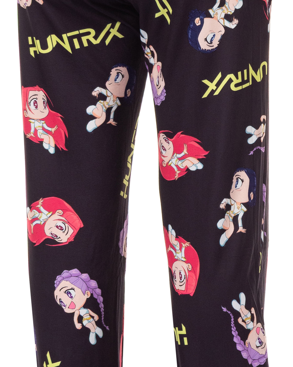 K-Pop Demon Hunters Pajama Pants HUNTR/X Chibi Toss Women's Loungewear