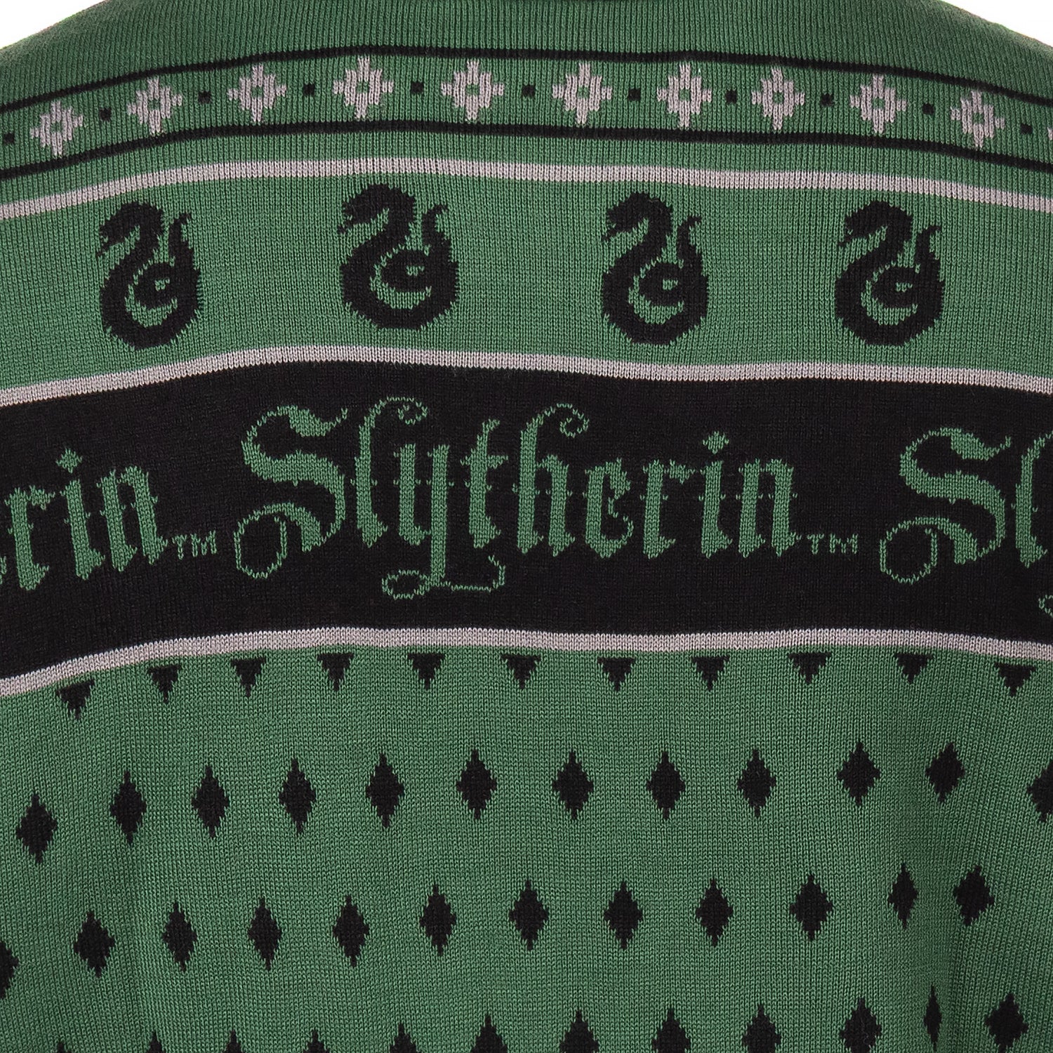 Harry Potter Sweater Men's Hogwarts House Crests Logo Ugly Sweater for Christmas