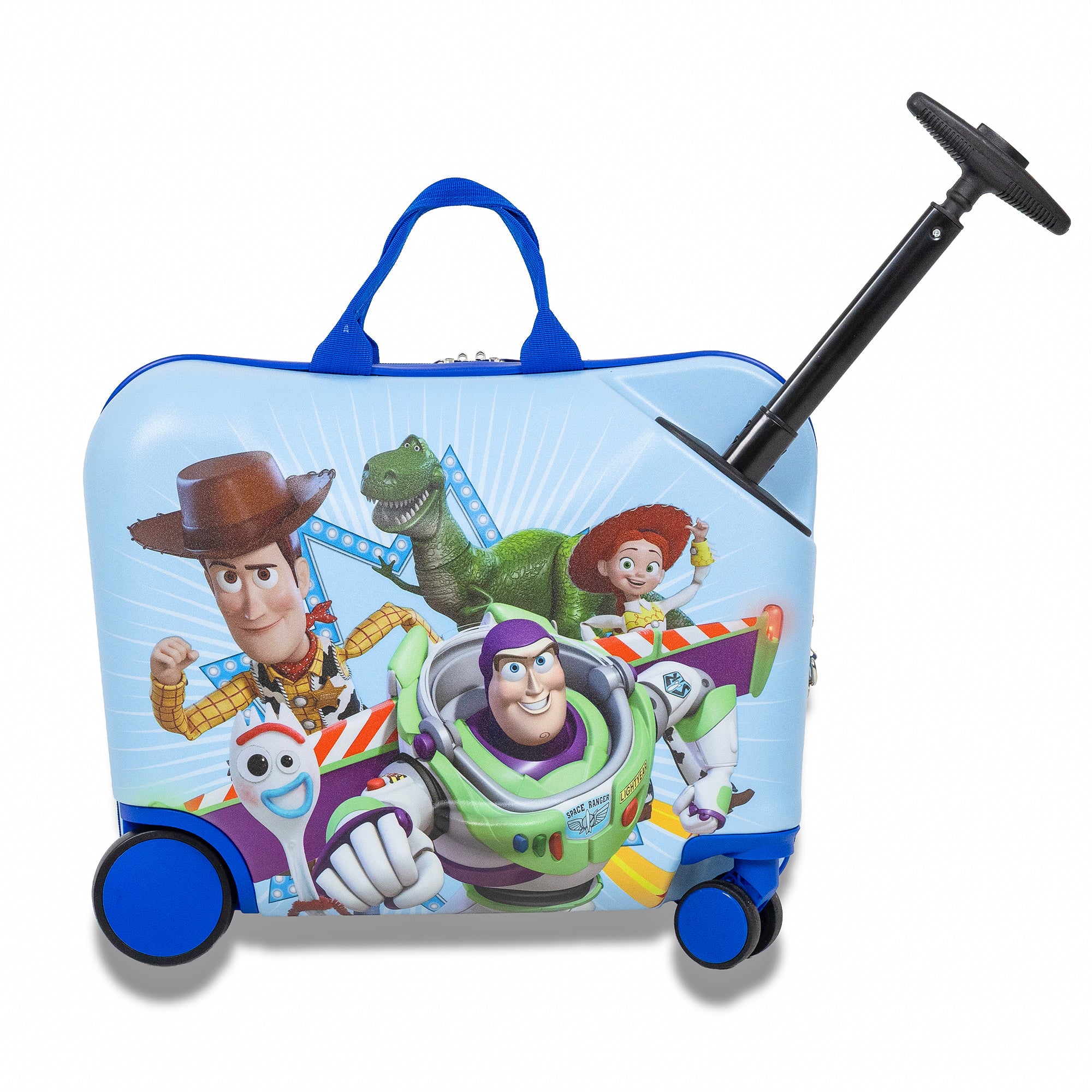 Disney Toy Story Suitcase 18" Kids Ride On Carry On Luggage with Wheels