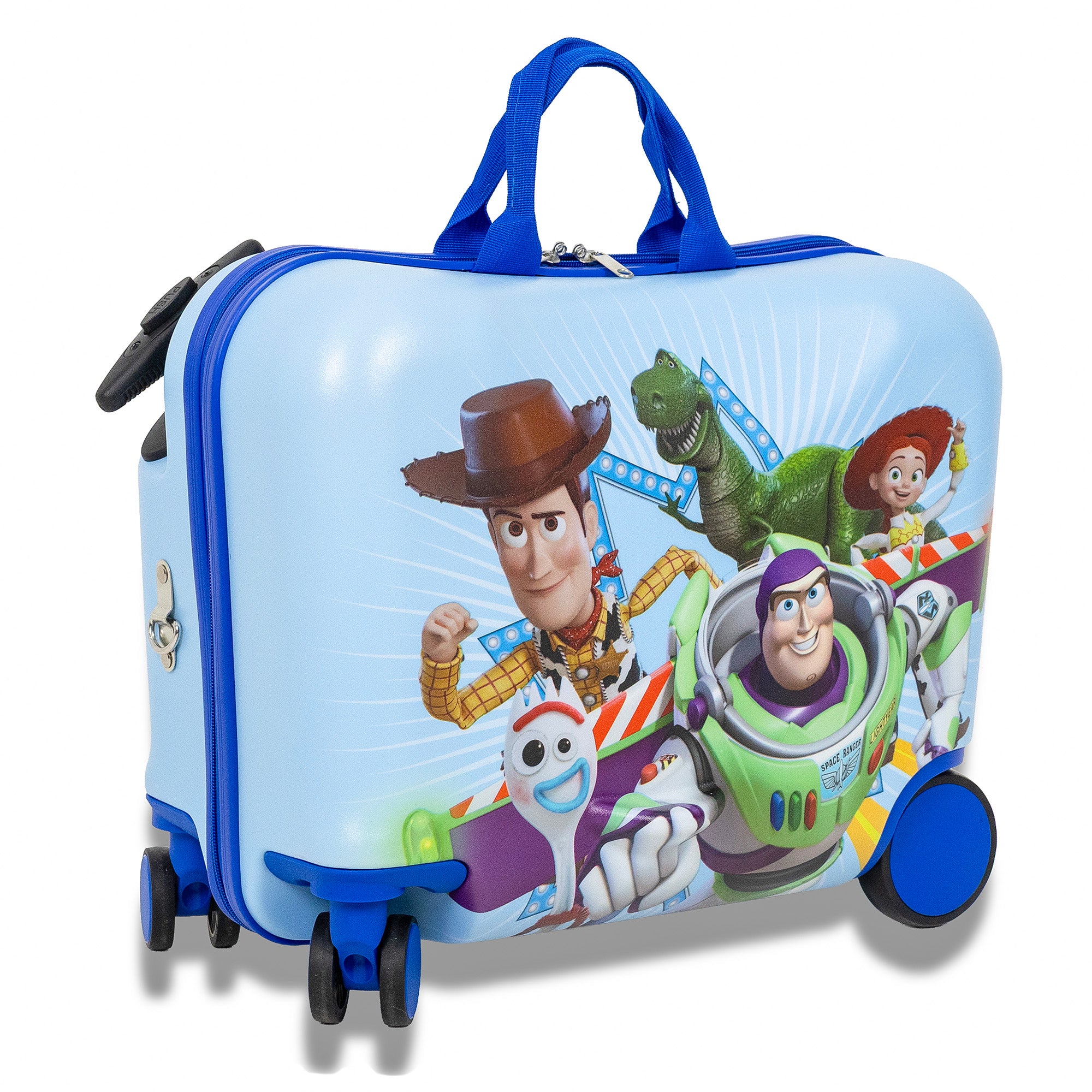 Disney Toy Story Suitcase 18" Kids Ride On Carry On Luggage with Wheels