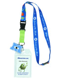 Disney Monsters Inc Scarer of the Month Breakaway Lanyard ID Badge Holder