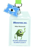 Disney Monsters Inc Scarer of the Month Breakaway Lanyard ID Badge Holder