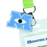 Disney Monsters Inc Scarer of the Month Breakaway Lanyard ID Badge Holder