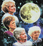 The Golden Girls Women's Four Golden Girls Moon T-Shirt
