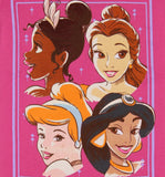 Disney Princess Girls' It's All About The Journey 4 Princess T-Shirt