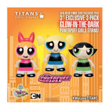 Cartoon Network The Powerpuff Girls Blossom, Bubbles, Buttercup Glow-In-The-Dark 3 Pack