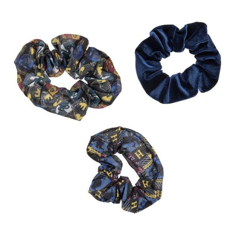 Harry Potter Hogwarts Mascots AOP 3-Pack Women's Scrunchies