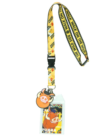 Disney The Lion King Hakuna Matata  Breakaway Lanyard ID Badge Holder