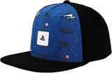 Sony Playstation Embroidered Logo Patch Gaming s Youth Flat Bill Hat