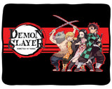 Demon Slayer Kimetsu No Yaiba Character 46" X 60" Fleece Throw Blanket