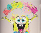 Spongebob Squarepants Happy Art Ceramic Coffee Mug 11 Oz. Beverage Cup