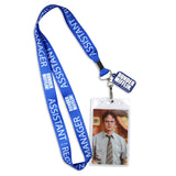 The Office Assistant To The Regional Manager Lanyard Clear ID Badge Holder