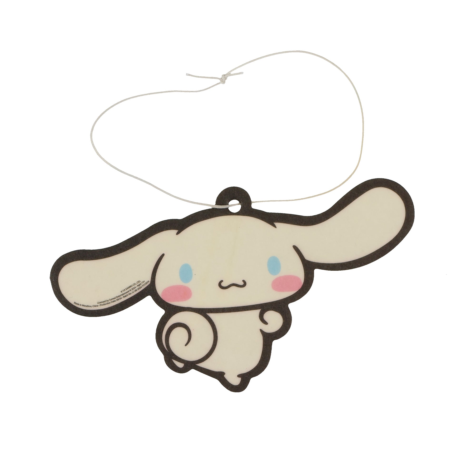 Sanrio Cinnamoroll Cardboard Hanging Air Freshener 3-Pack (Cinnamon Scent)