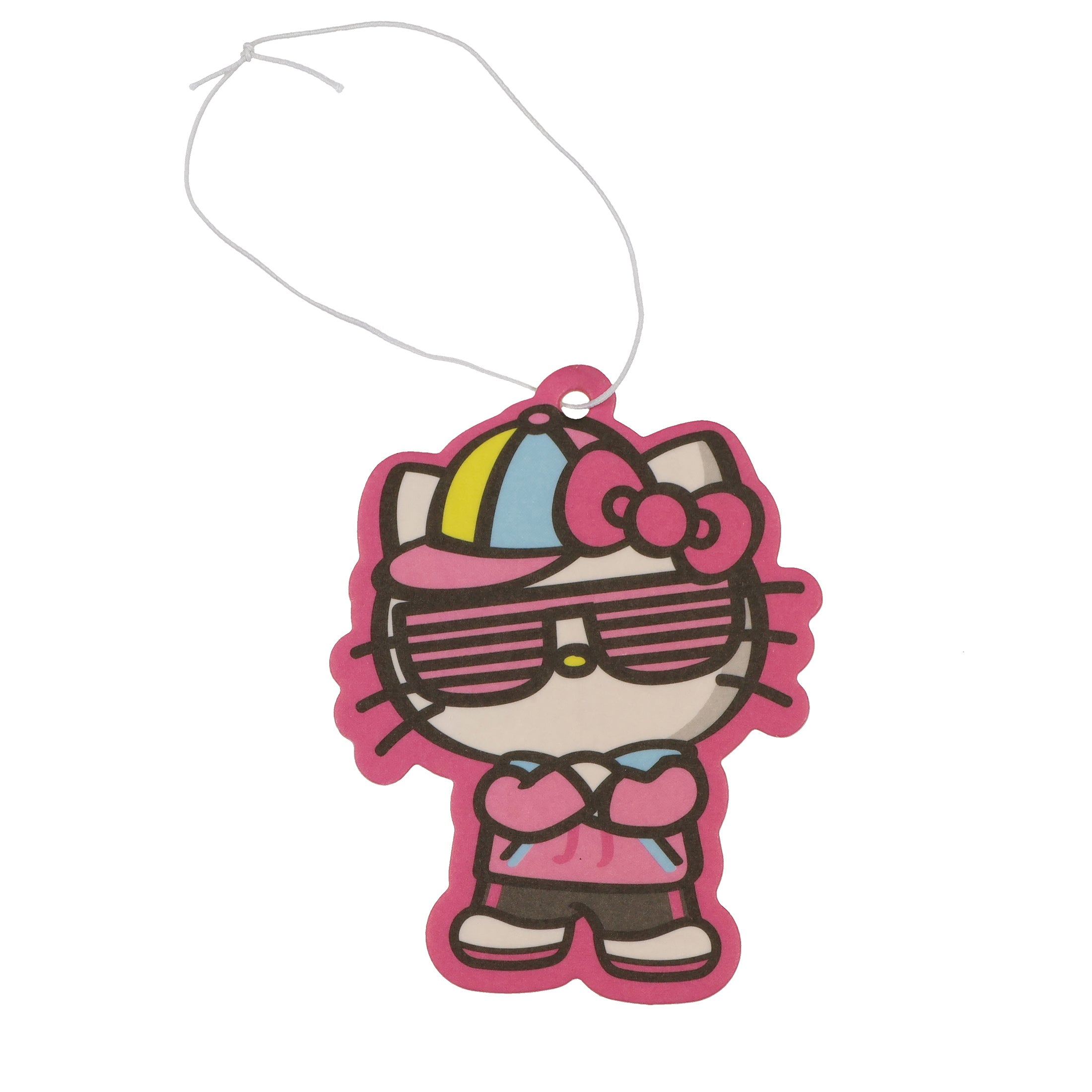 Sanrio Hello Kitty Cardboard Hanging Air Freshener 3-Pack Set (Bubblegum Scent)