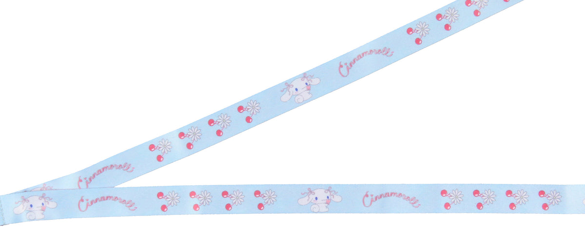 Sanrio Cinnamoroll ID Lanyard Badge Holder Cherry Design and 2" Pendant