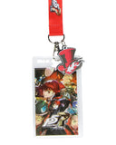 Persona 5 Royal Lanyard Badge Holder with 2" Tophat Phantom Thieves Pendant