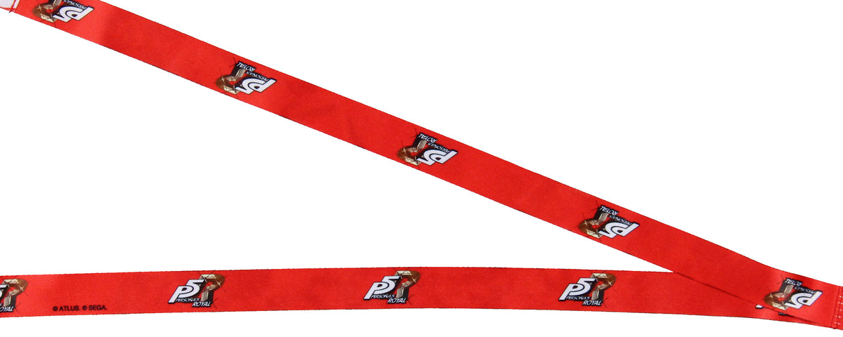 Persona 5 Royal Lanyard Badge Holder with 2" Tophat Phantom Thieves Pendant