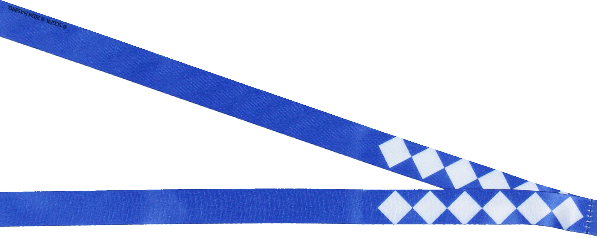 Power Rangers Blue Ranger ID Lanyard Badge Holder w Triceratops Rubber Pendant