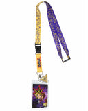 Yu-Gi-Oh! Manga Series ID Lanyard Badge Holder Millennium Puzzle Rubber Charm