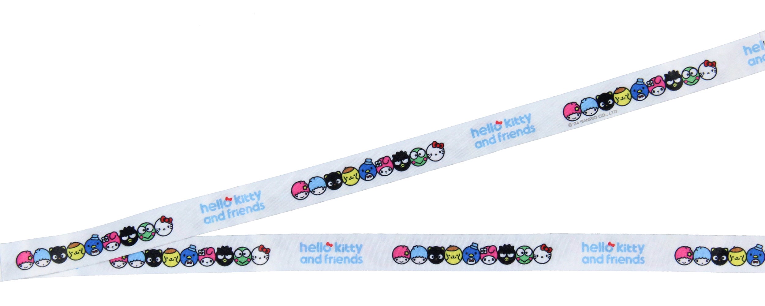 Sanrio Hello Kitty and Friends Rainbows Breakaway Lanyard For Keys Keychain ID Badge