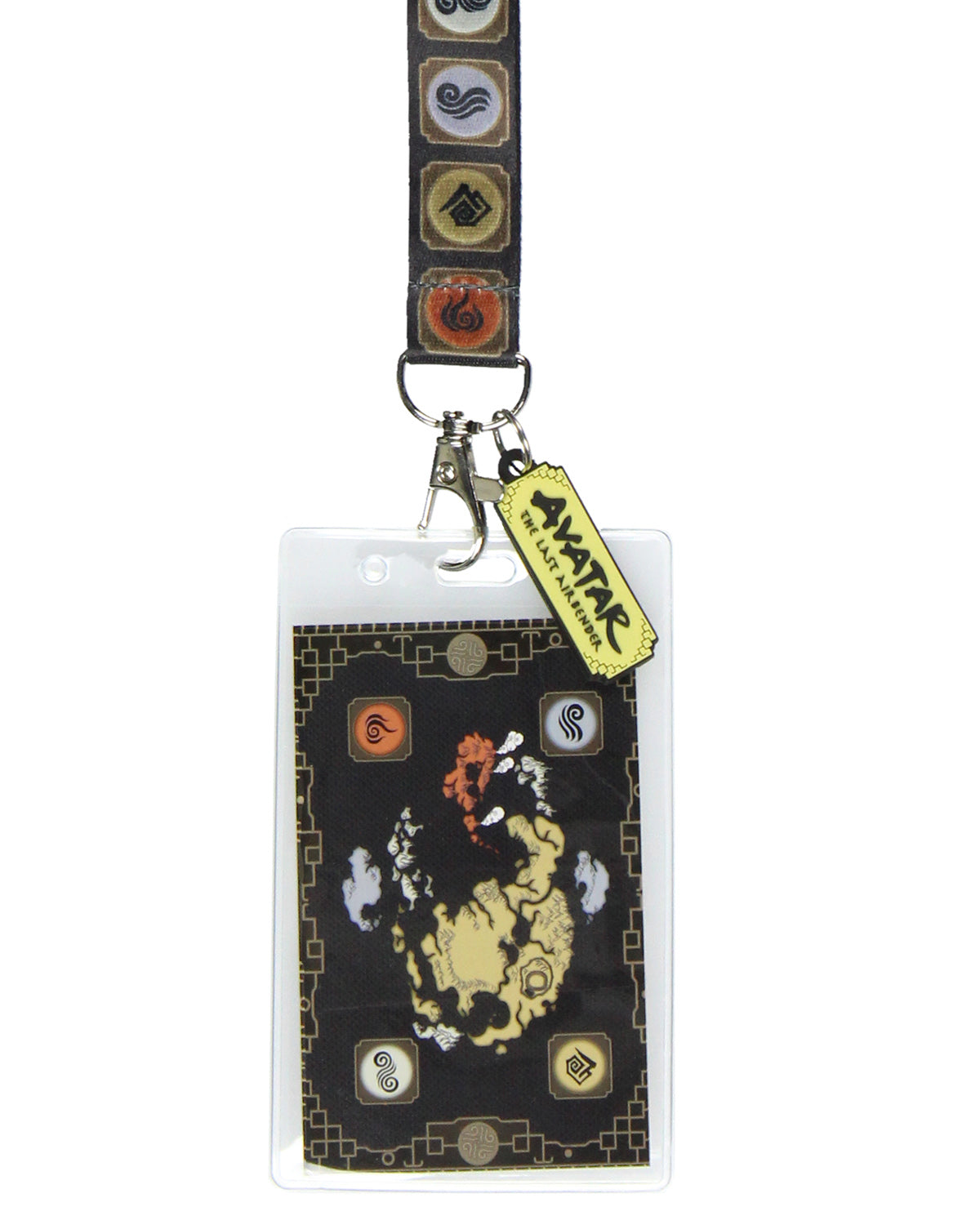 Avatar The Last Airbender ID Reversible Lanyard Badge Holder with Charm