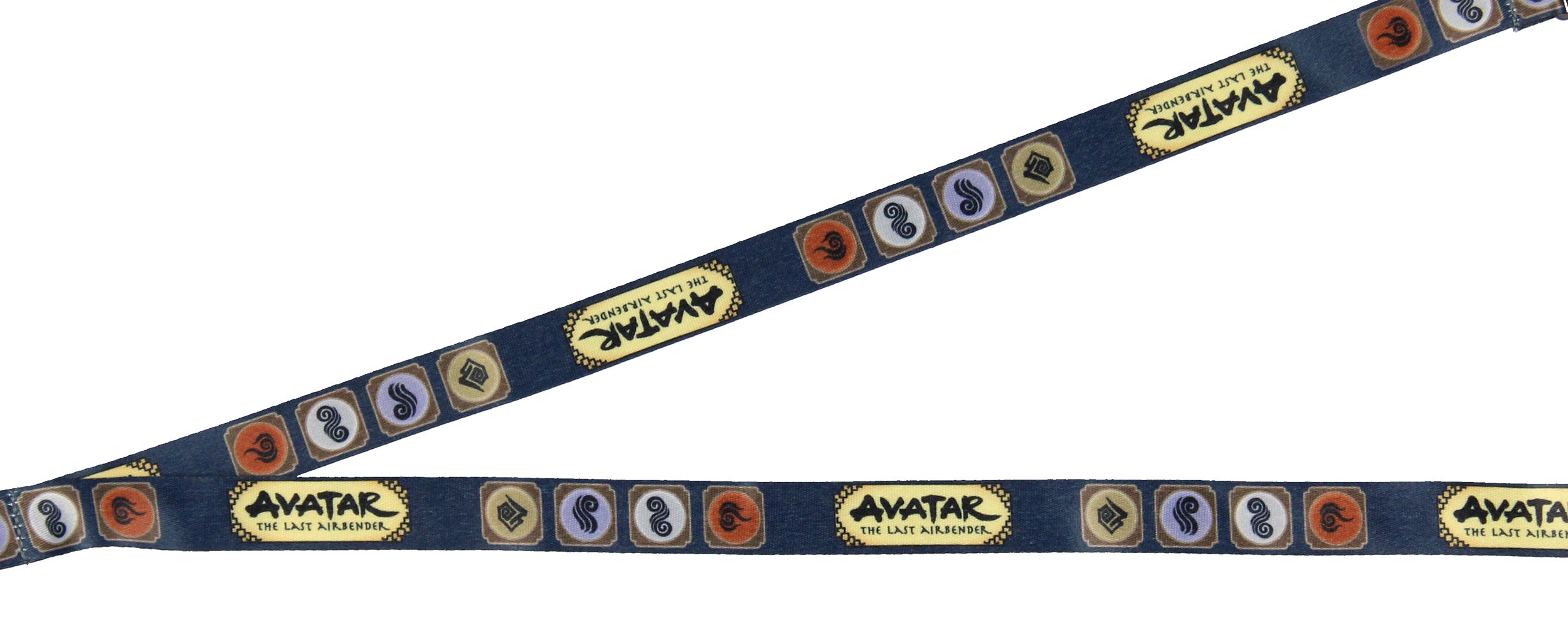 Avatar The Last Airbender ID Reversible Lanyard Badge Holder with Rubber Charm