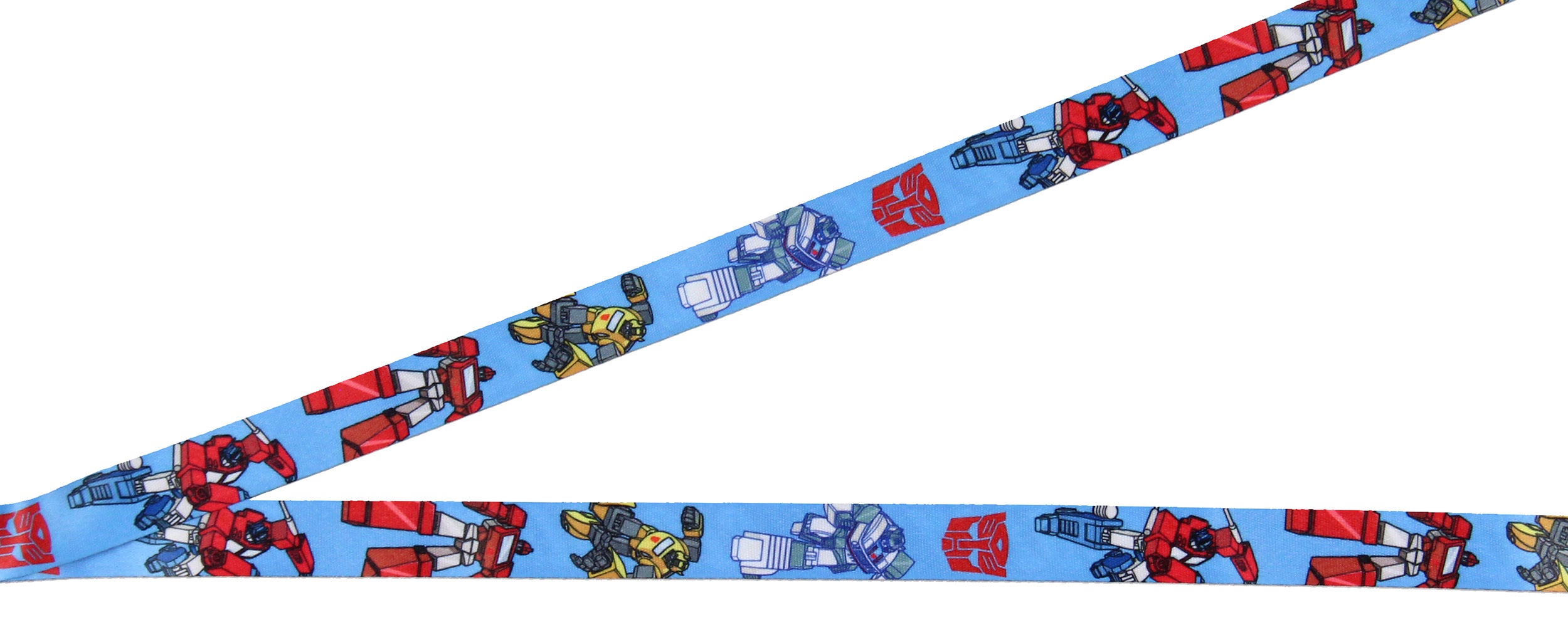 Transformers Lanyard Badge Holder Reversible with 2" Autobot Pendant