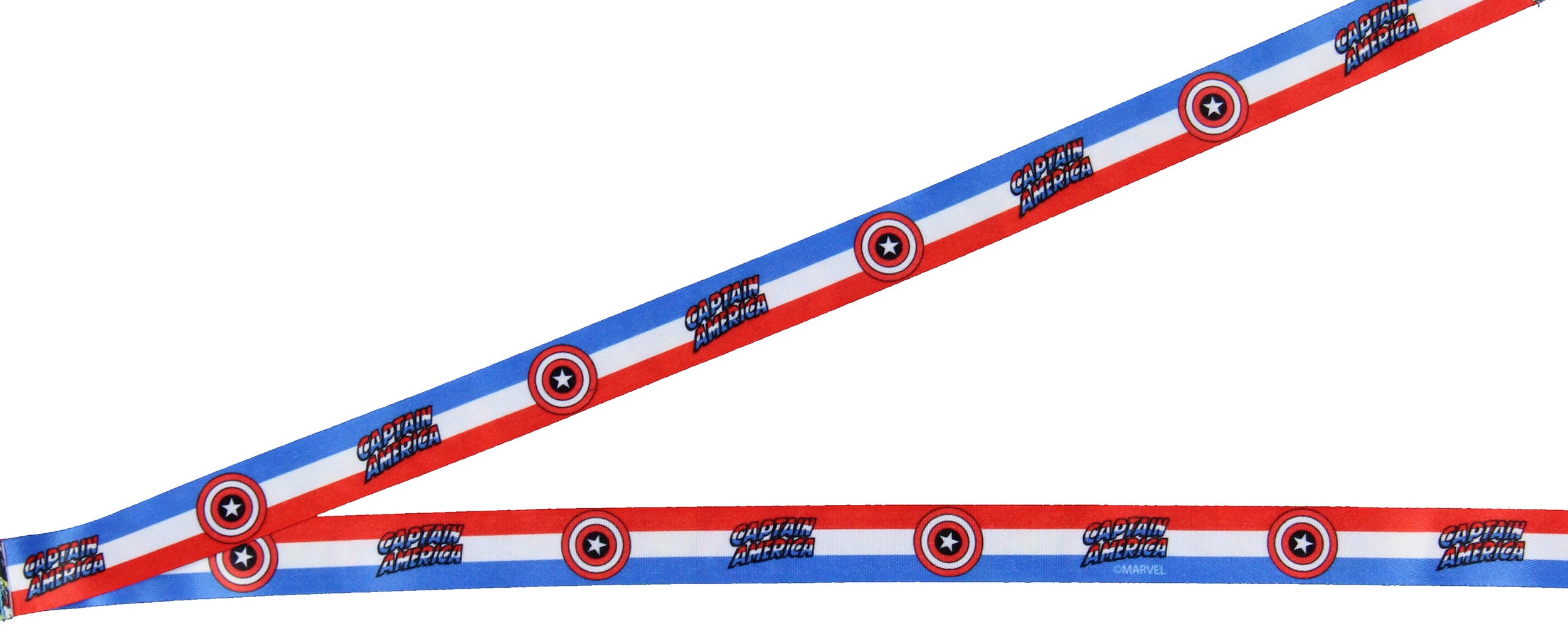Marvel Captain America Lanyard Badge Holder with 1" Shield Pendant