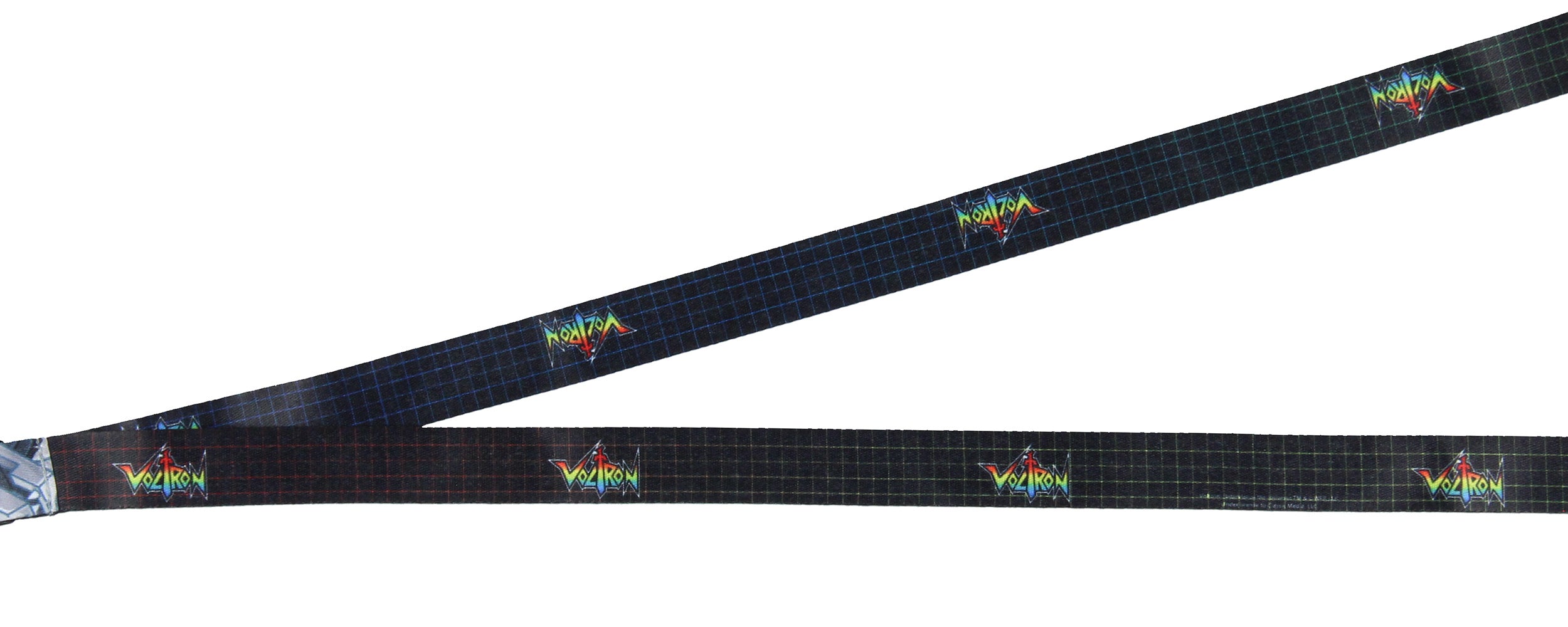 Voltron Defender Of The Universe ID Lanyard Badge Holder Voltron Rubber Charm