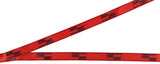 Star Trek ID Lanyard Badge Holder with Card and 2" Delta Symbol Rubber Pendant