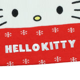 Hello Kitty Beanie Santa Kitty Embroidered Design with 3D Bow Knit Winter Hat