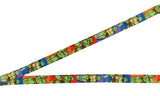 TMNT City Sewer ID Badge Holder Lanyard with 1.5" Rubber Logo Charm
